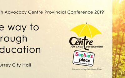 Sophie’s Place CYAC Provincial Conference 2019