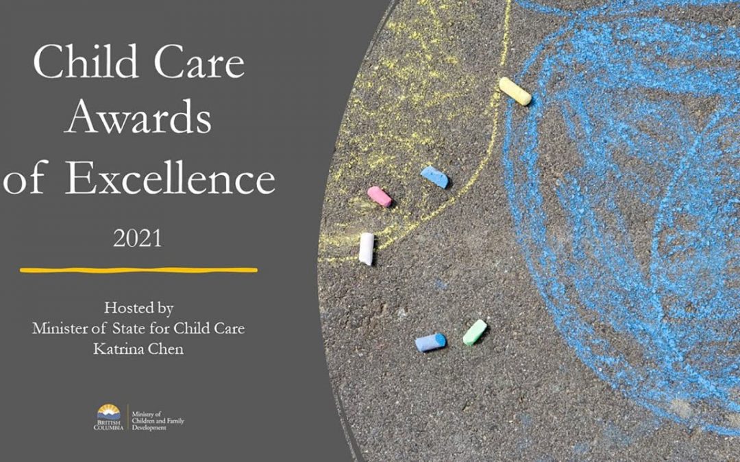2021 Child Care Excellence Awards- Honourable Mention